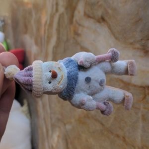 Skiing Snowman Ornament
